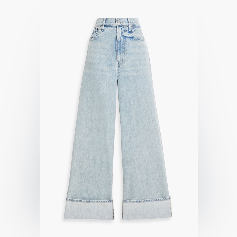 NWT VERONICA BEARD
Taylor cropped high-rise wide-leg jeans SIZE 24